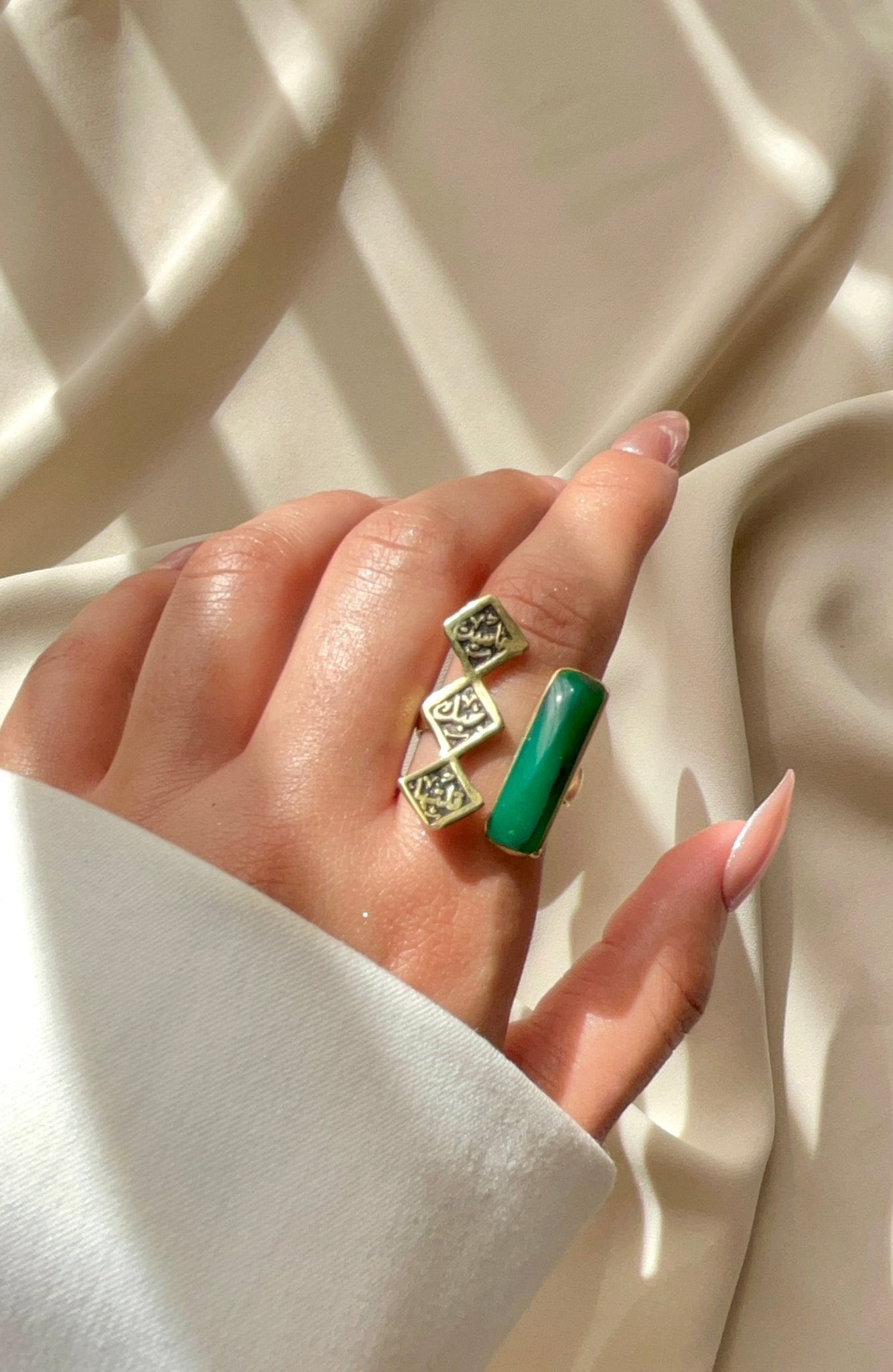 Bushra Ring - Pure Copper