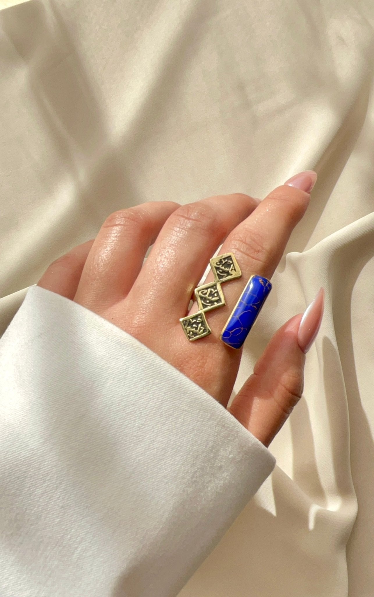 Bushra Ring - Pure Copper