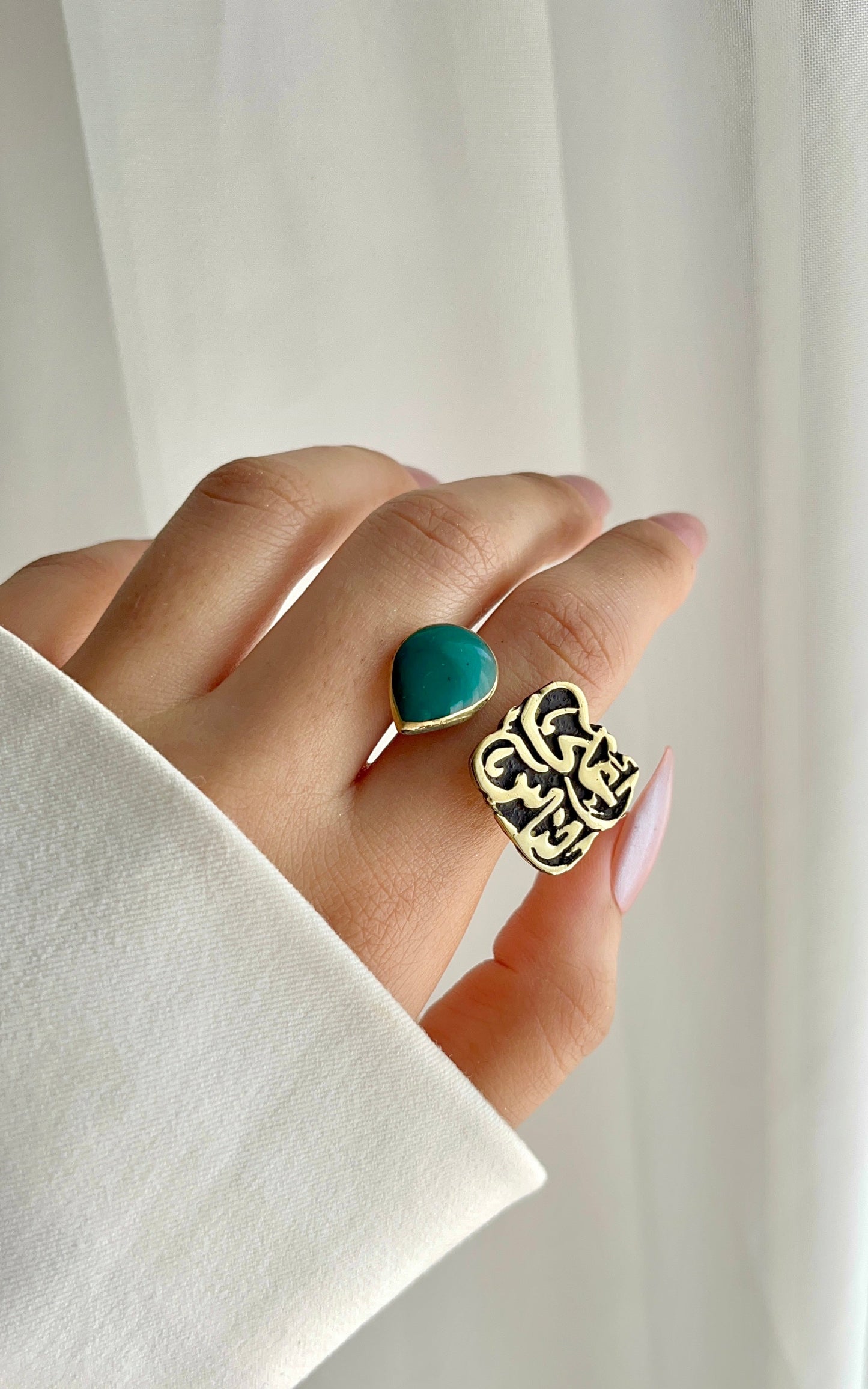 Aghla El Nas Ring - Pure Copper