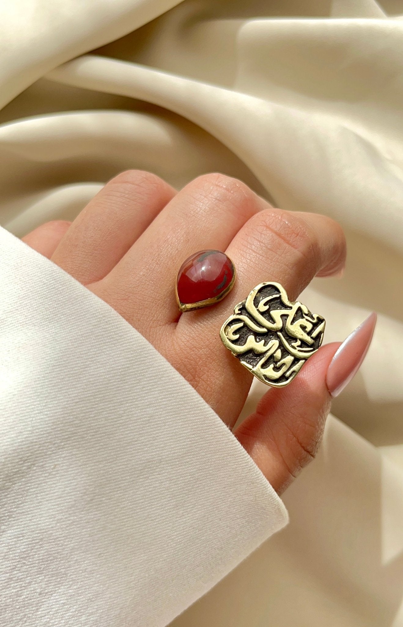 Aghla El Nas Ring - Pure Copper