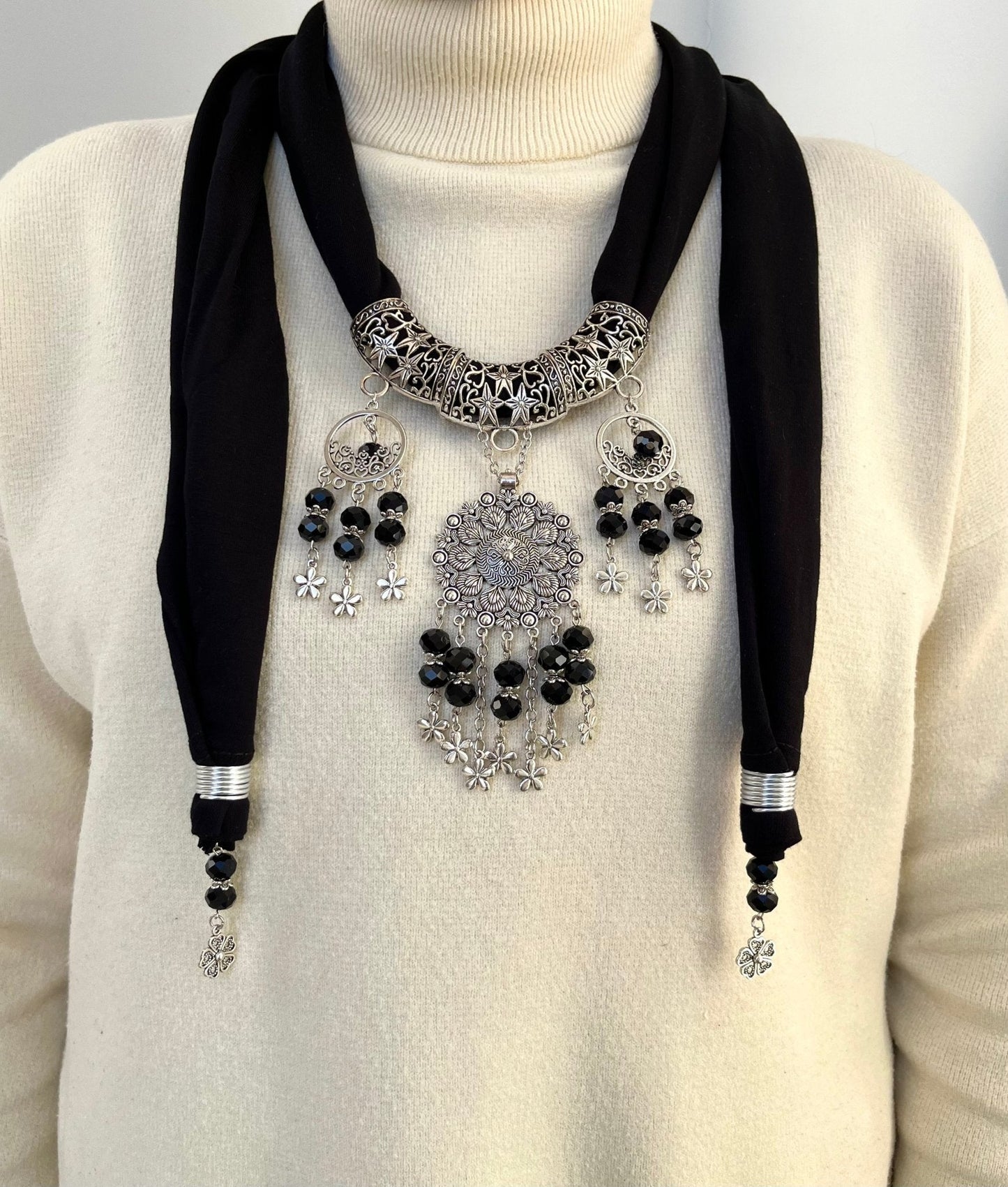 Nalian Necklace Scarf - Cotton
