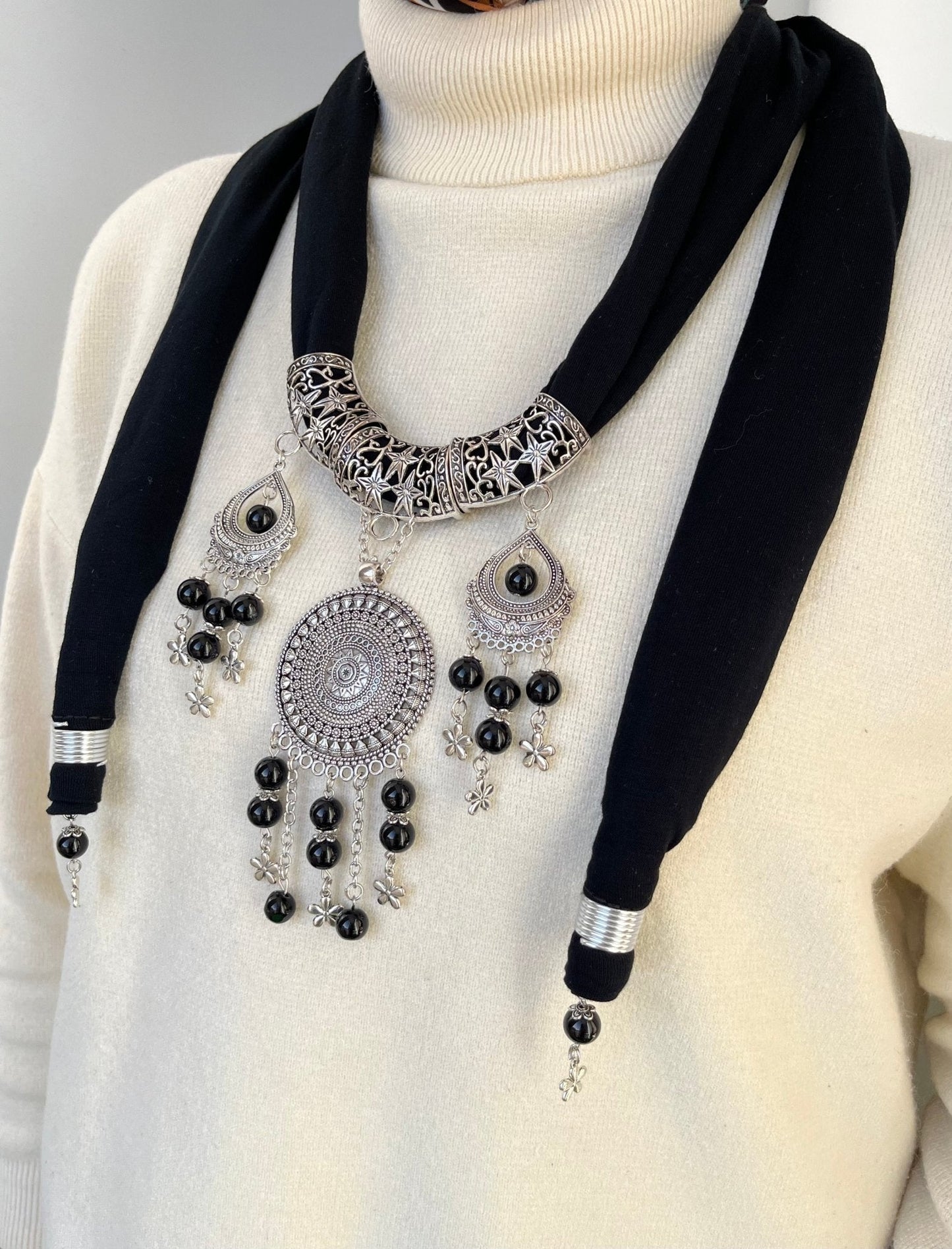 Rovan Necklace Scarf - Cotton