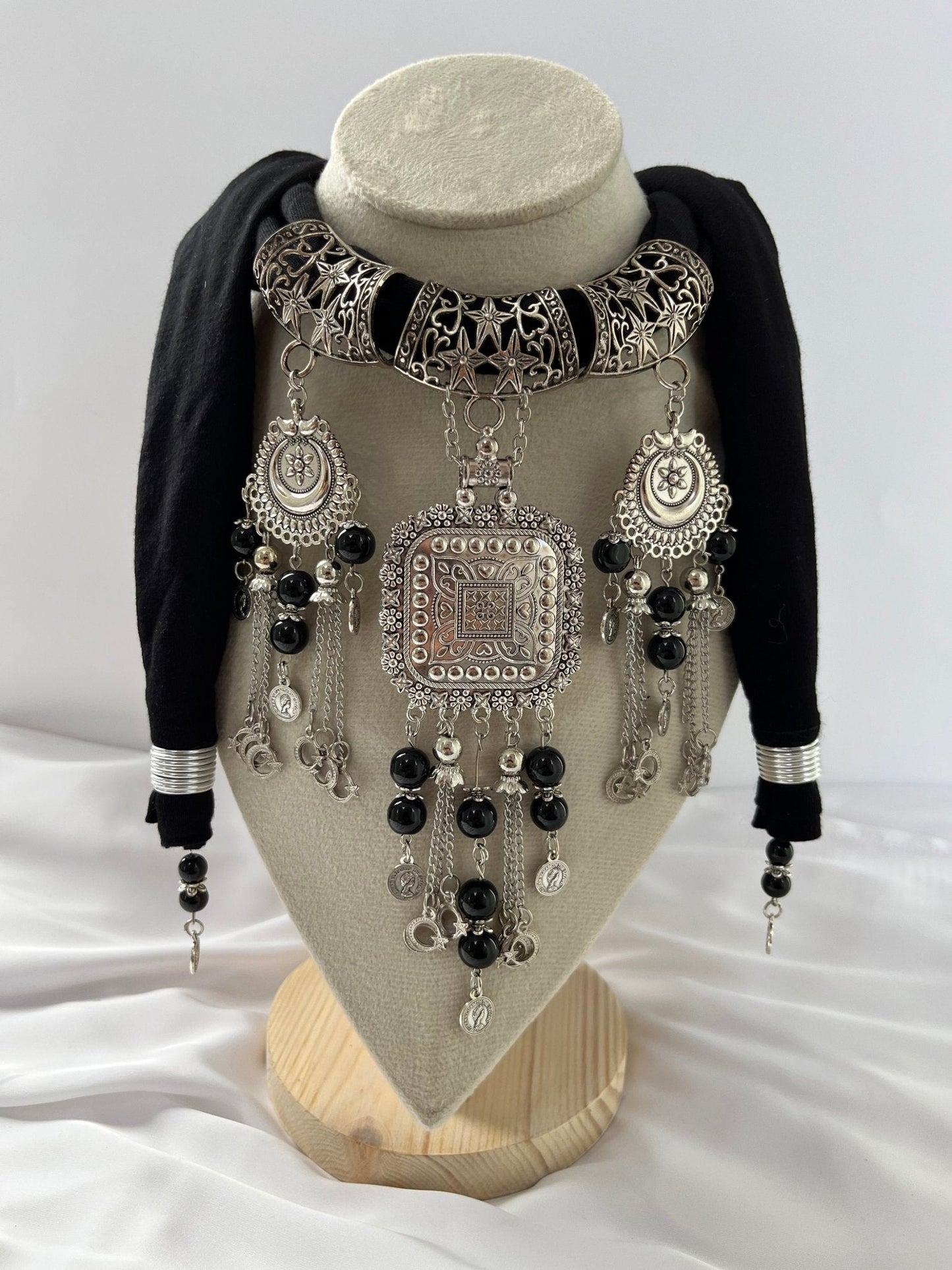 Parla Necklace Scarf - Cotton