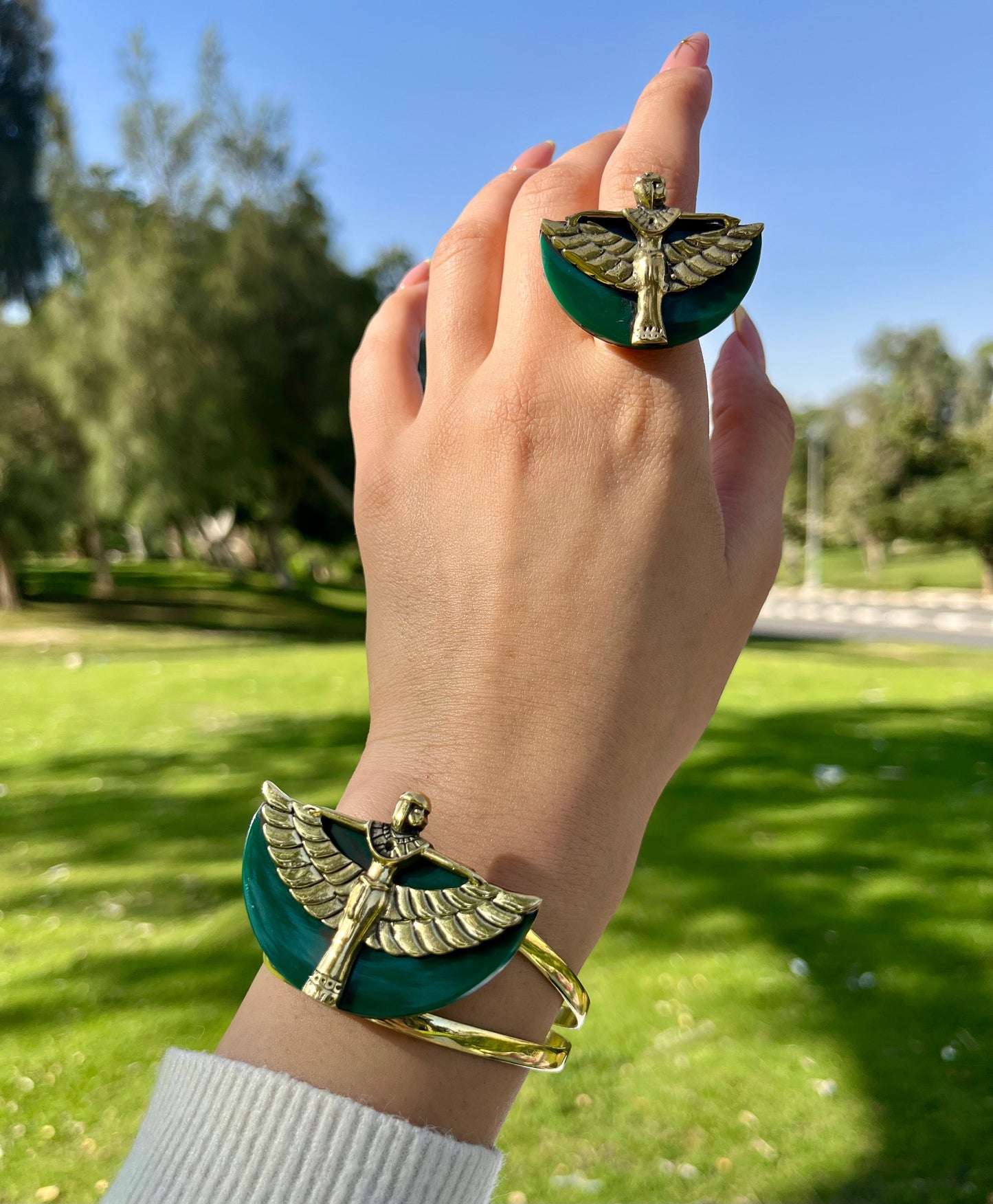 Isis Copper set – Wings of Grace