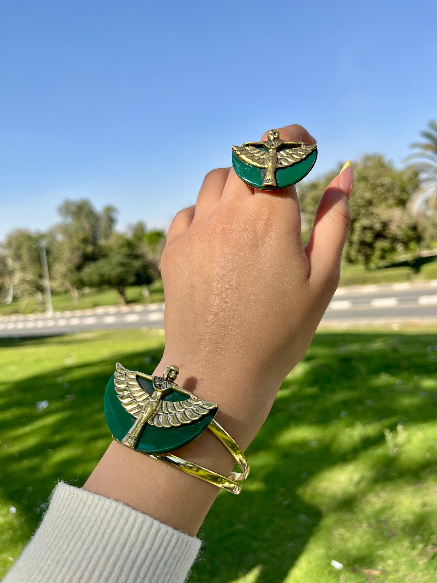 Isis Copper set – Wings of Grace