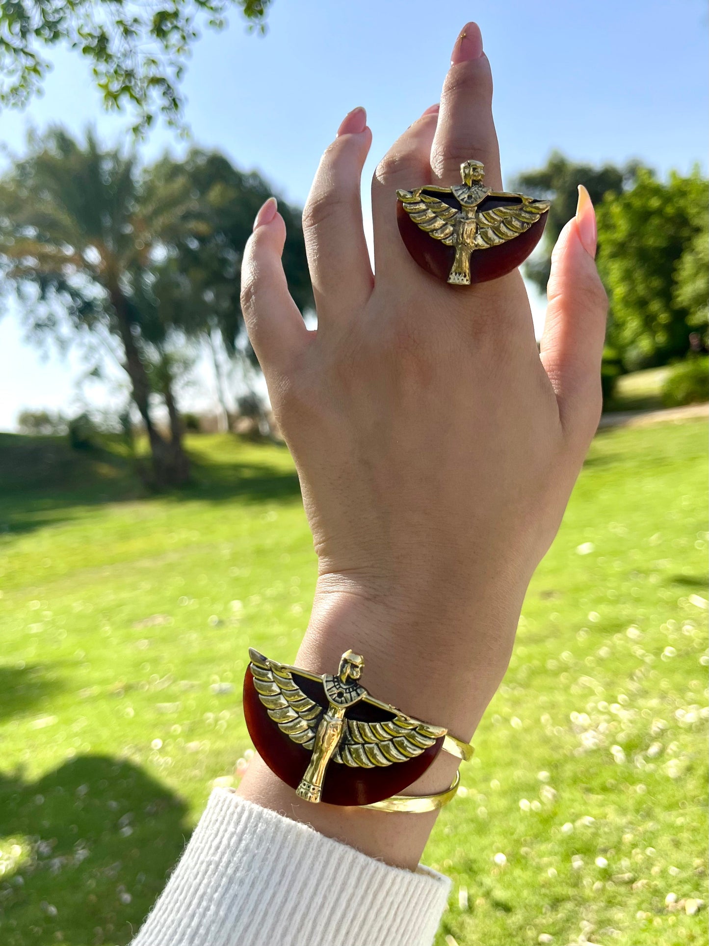 Isis Copper set – Wings of Grace