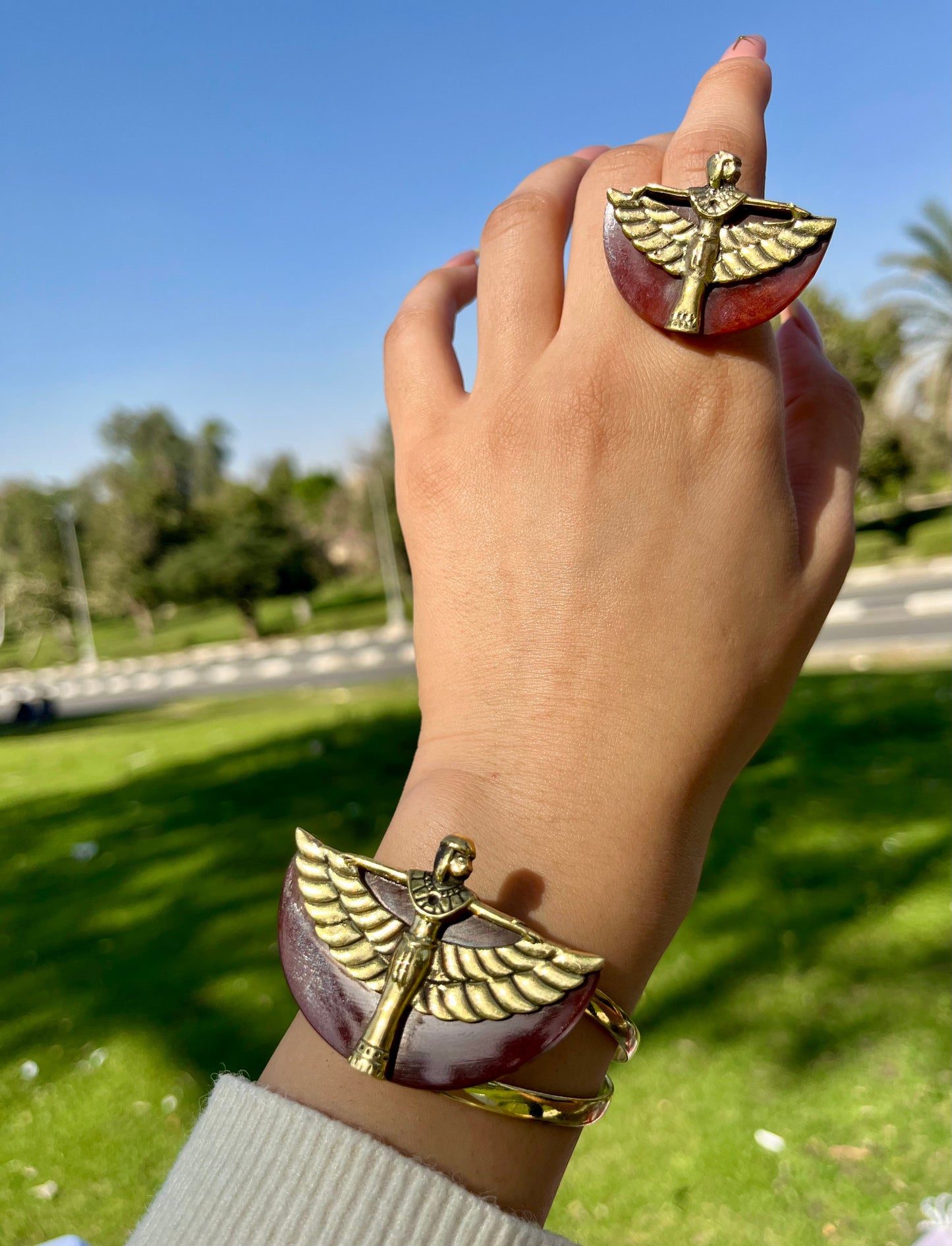 Isis Copper set – Wings of Grace