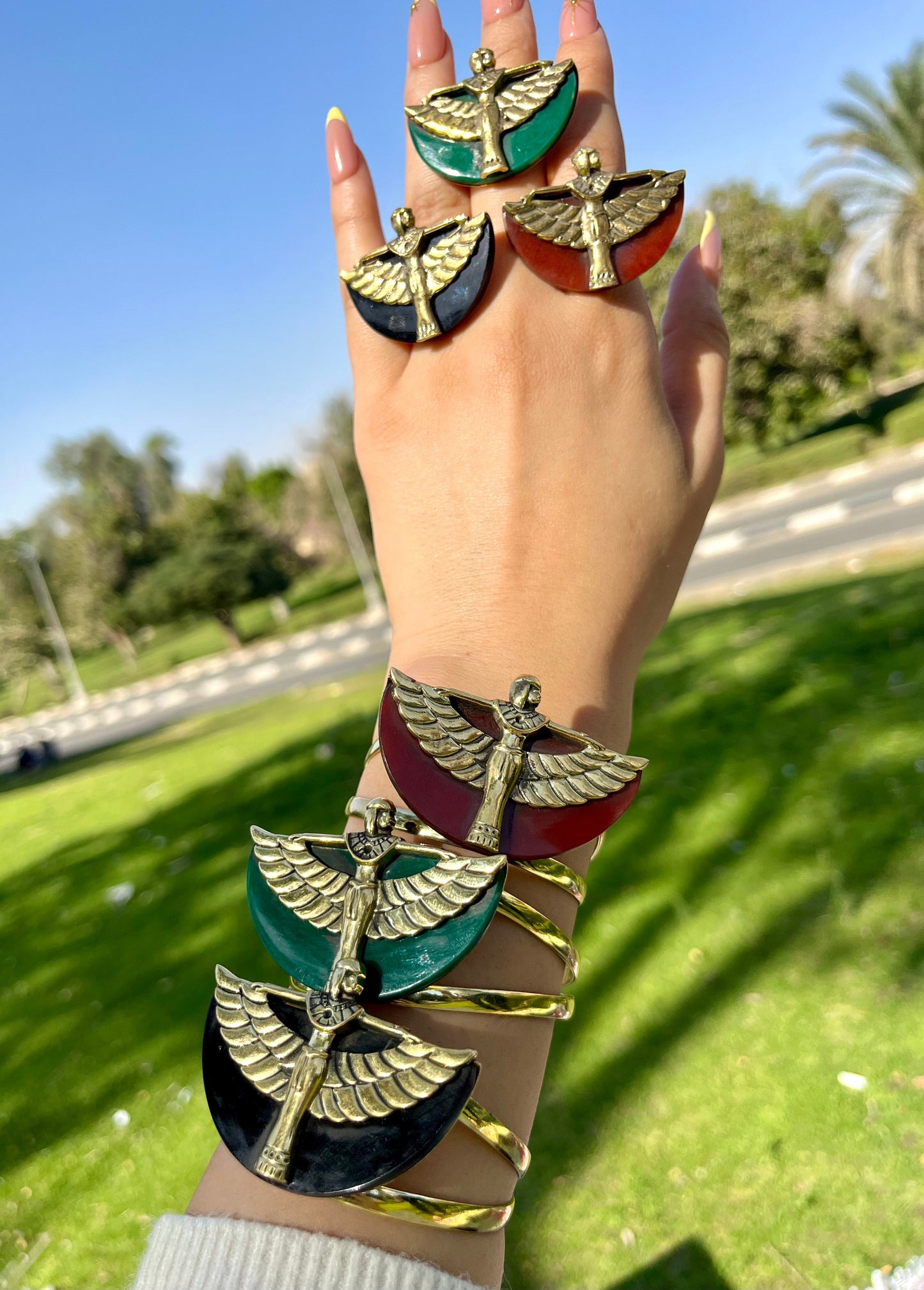 Isis Copper set – Wings of Grace