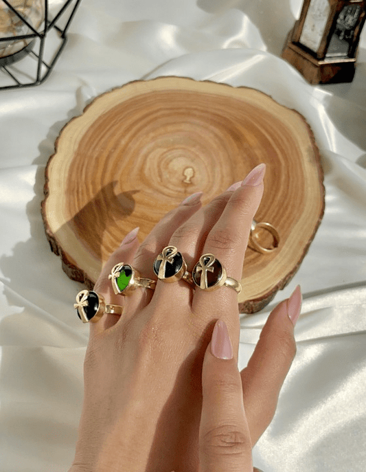 Ankh Ring - Pure Copper