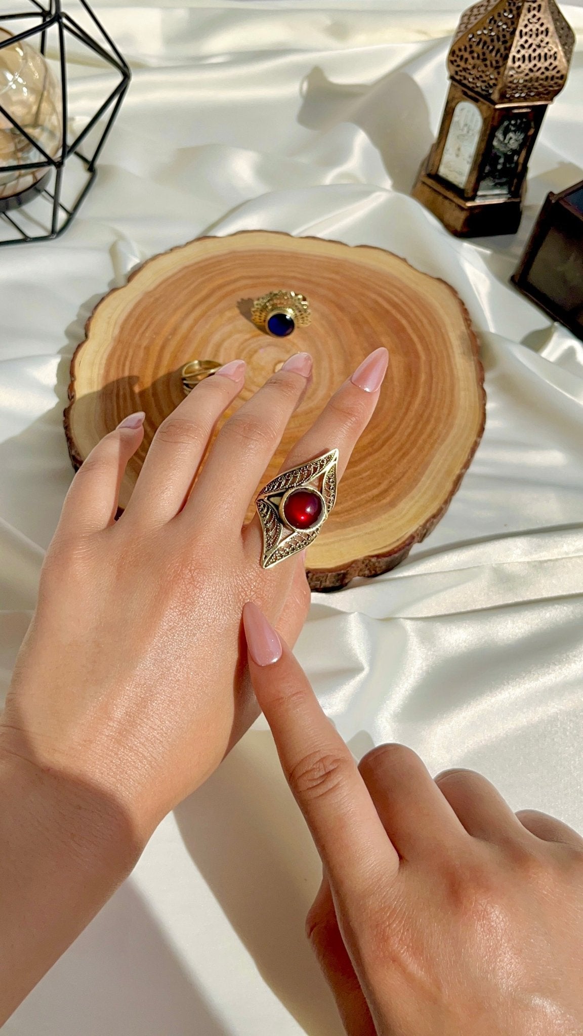 Khadija Ring - Pure Copper