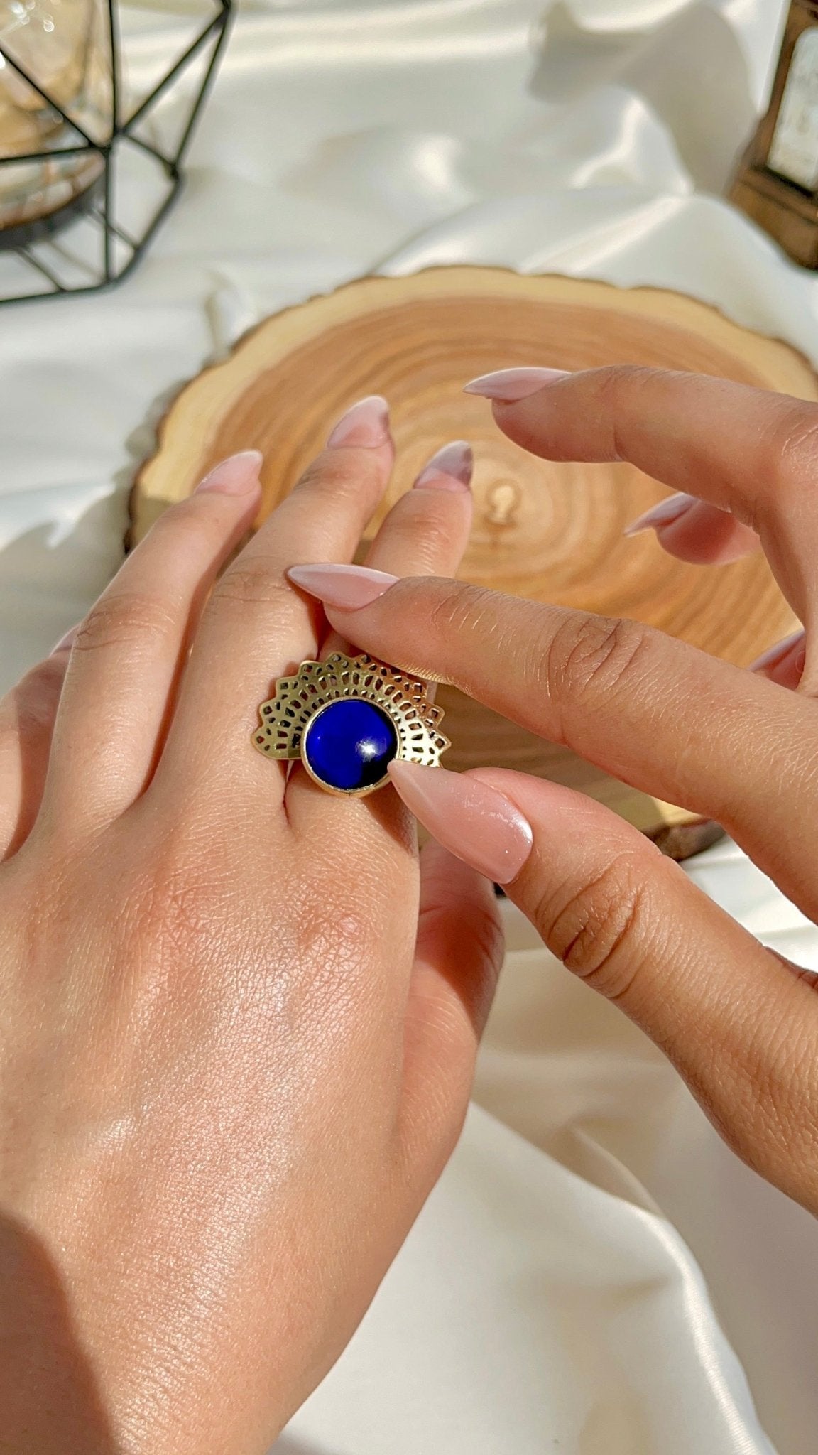 Aisha Ring - Pure Copper