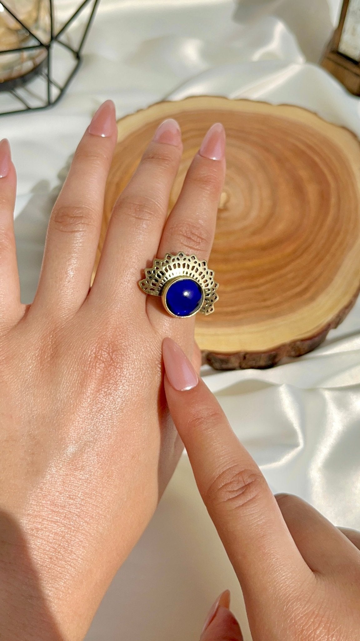 Aisha Ring - Pure Copper