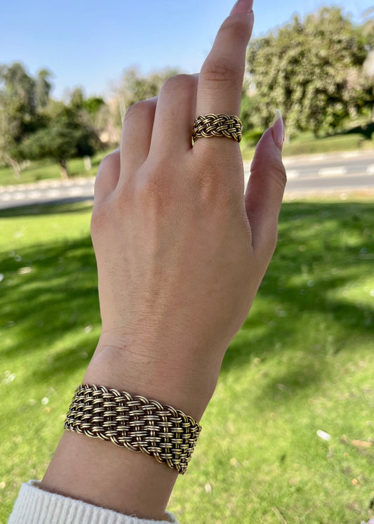 Lina Classic Weave - Copper Set