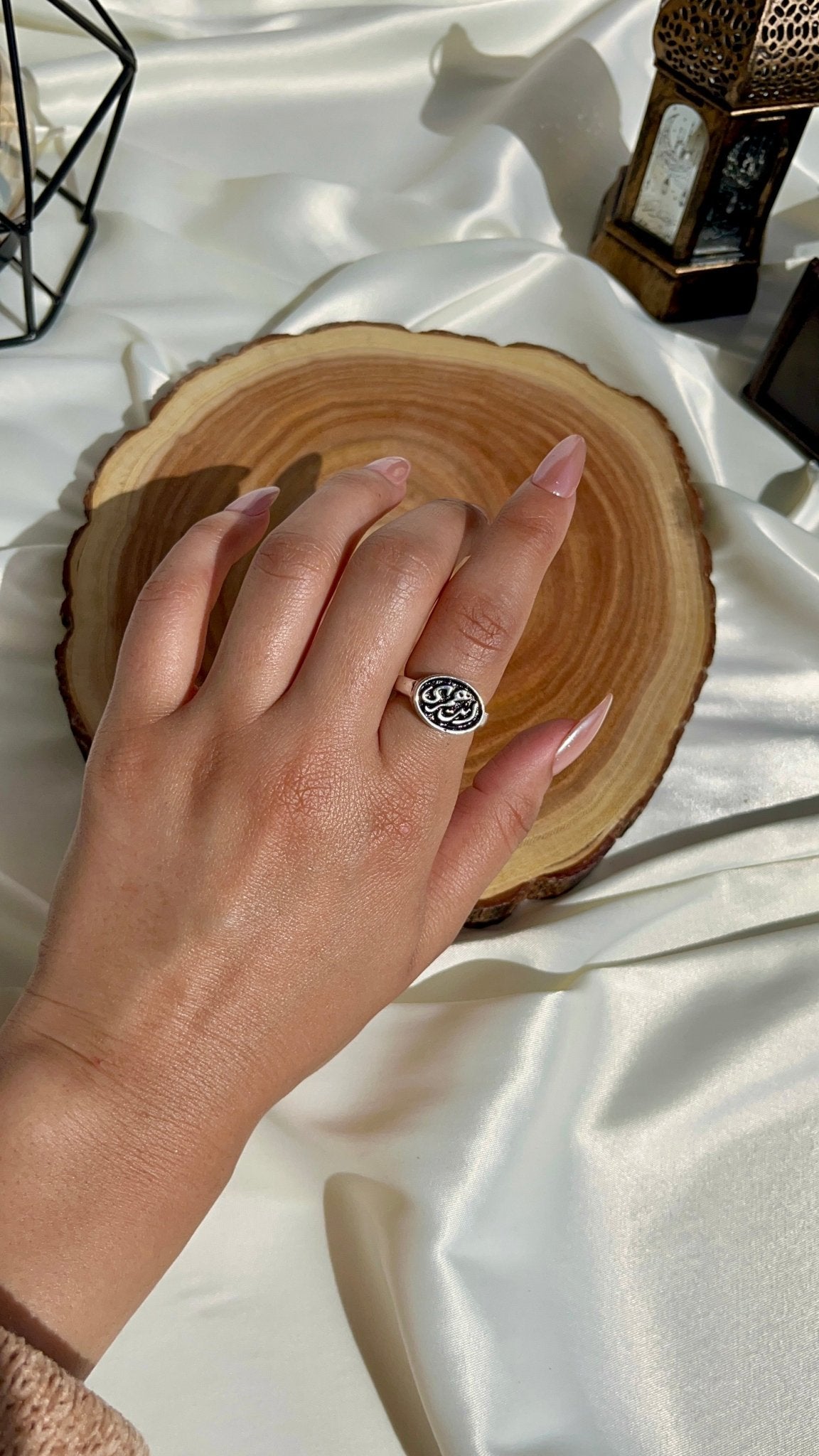 "Enta Omry" Ring - Silver Plated