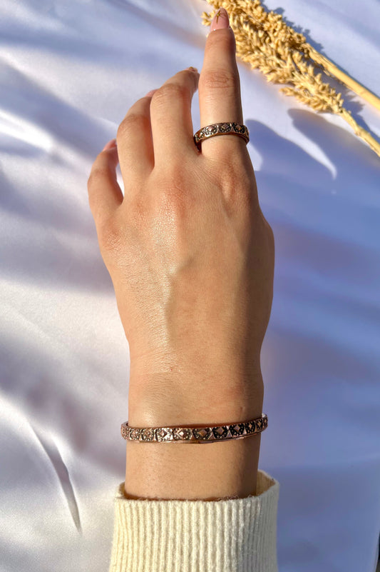 Hala Copper Set – Subtle Grace