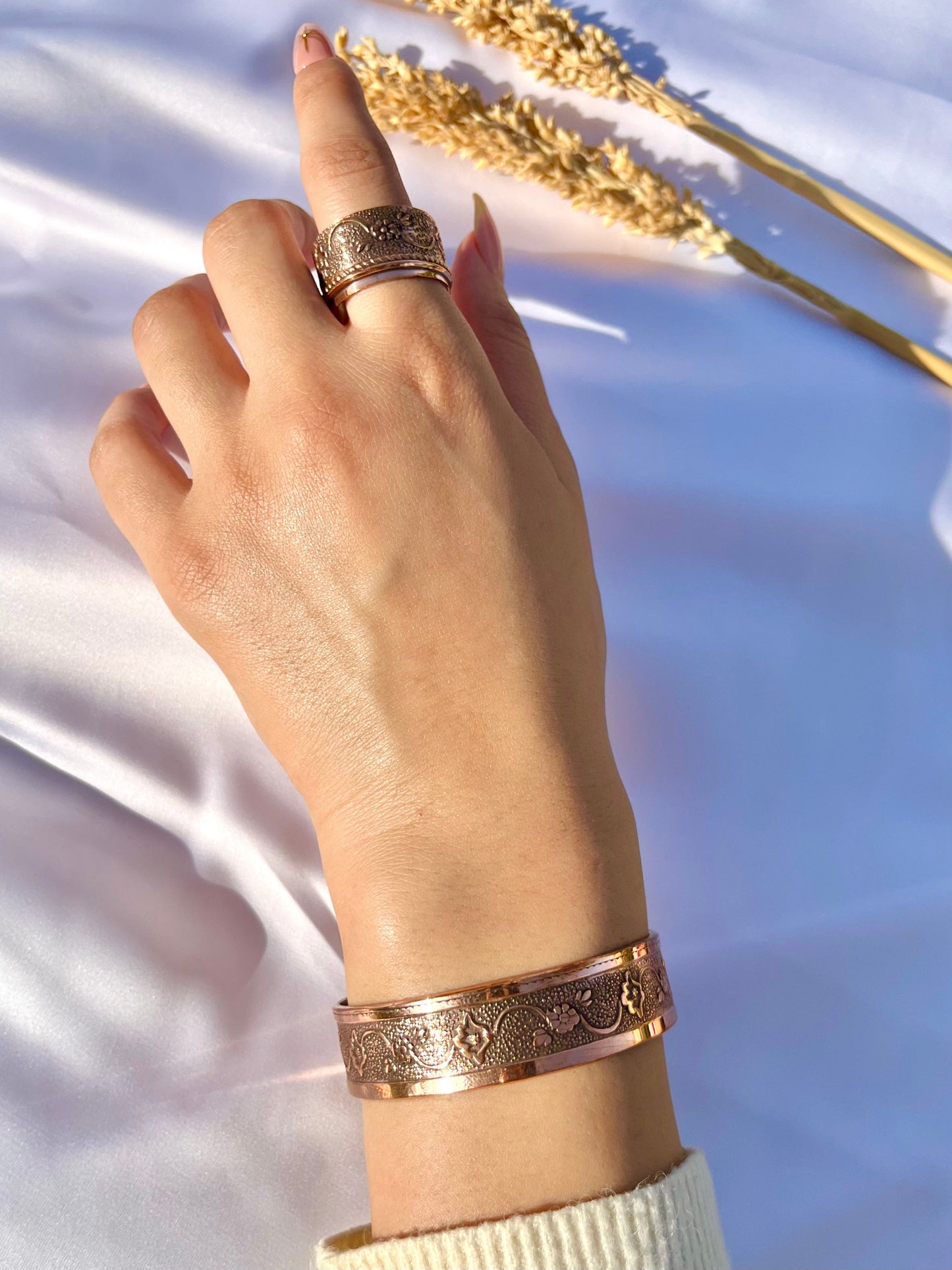Yasmeen set – Ornate Copper