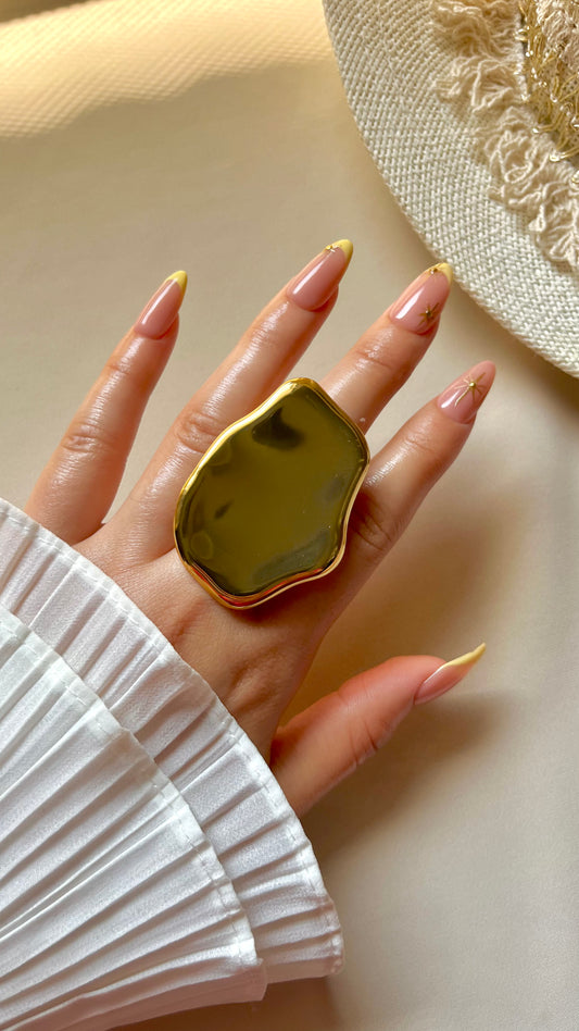 Statement Ring - Stainless Steel