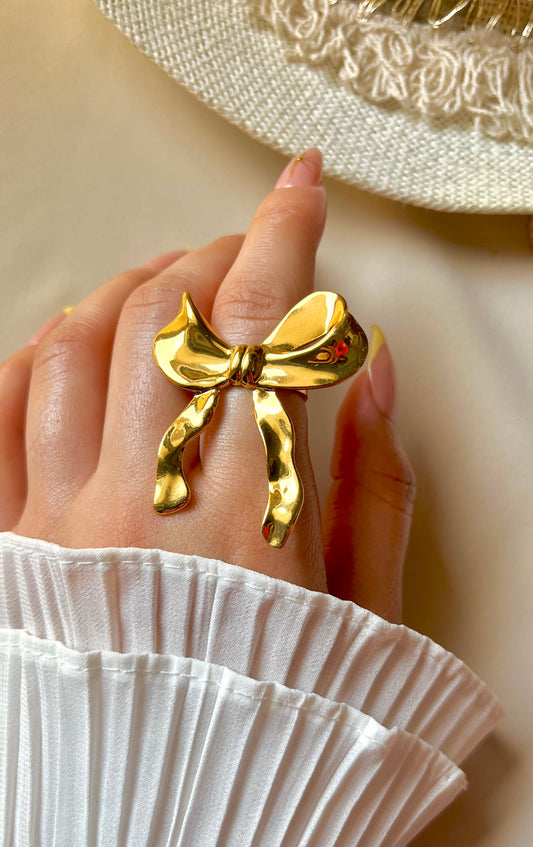 Bow Ring - Stainless Steel