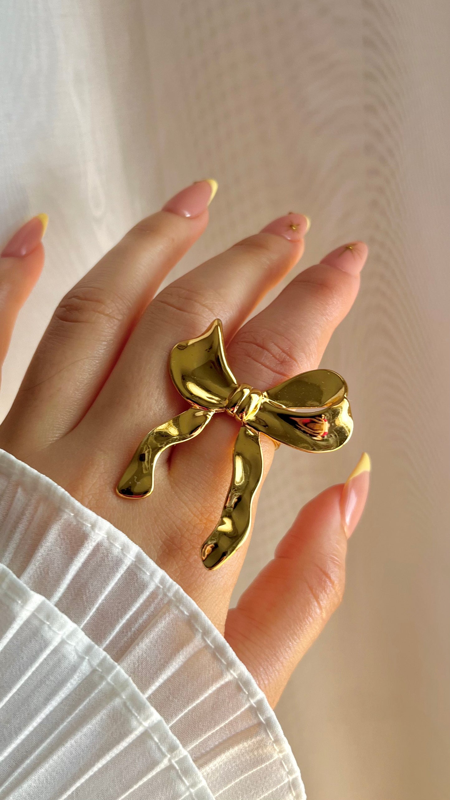 Bow Ring - Stainless Steel
