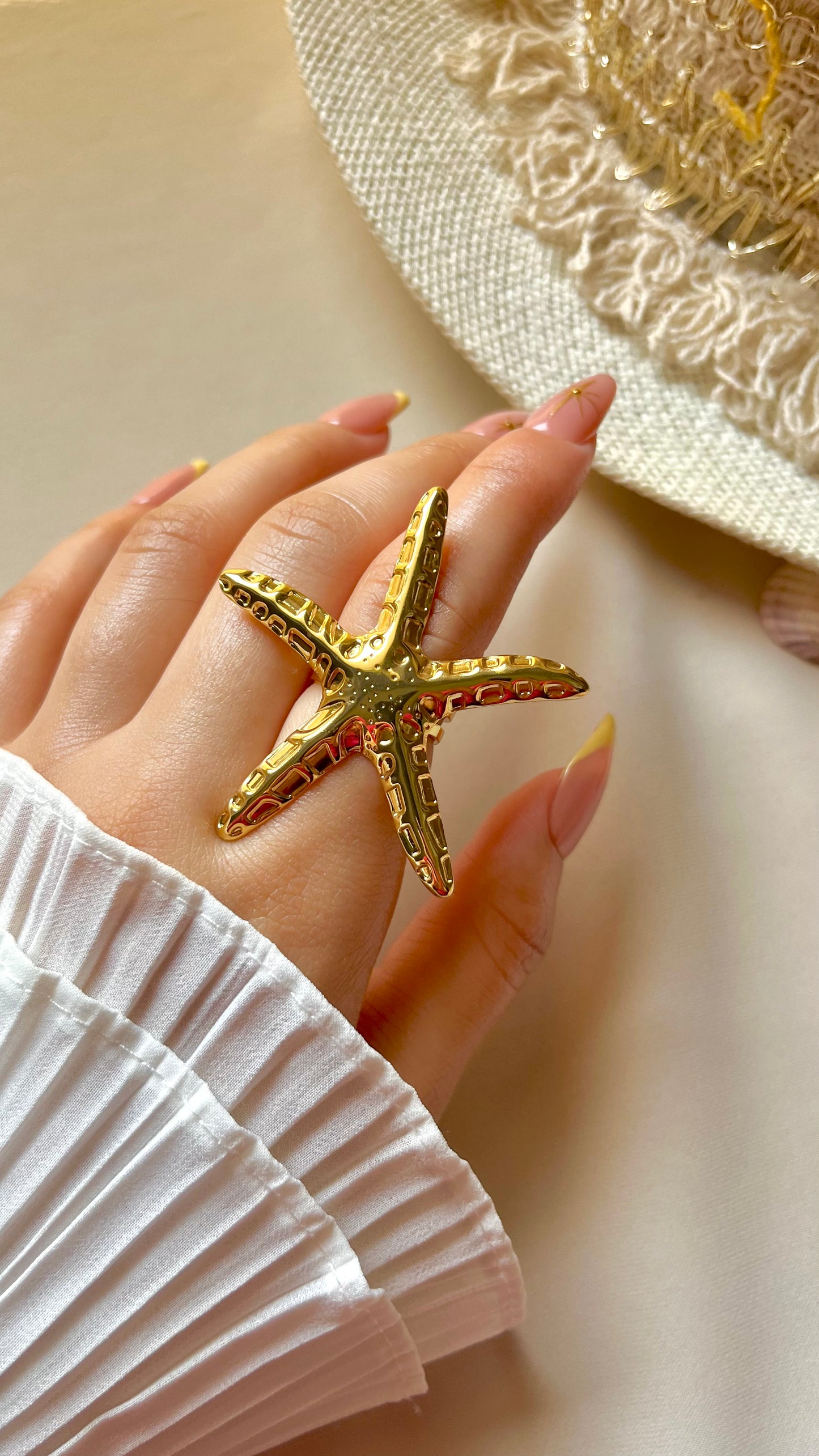 Sea Star Ring - Stainless Steel