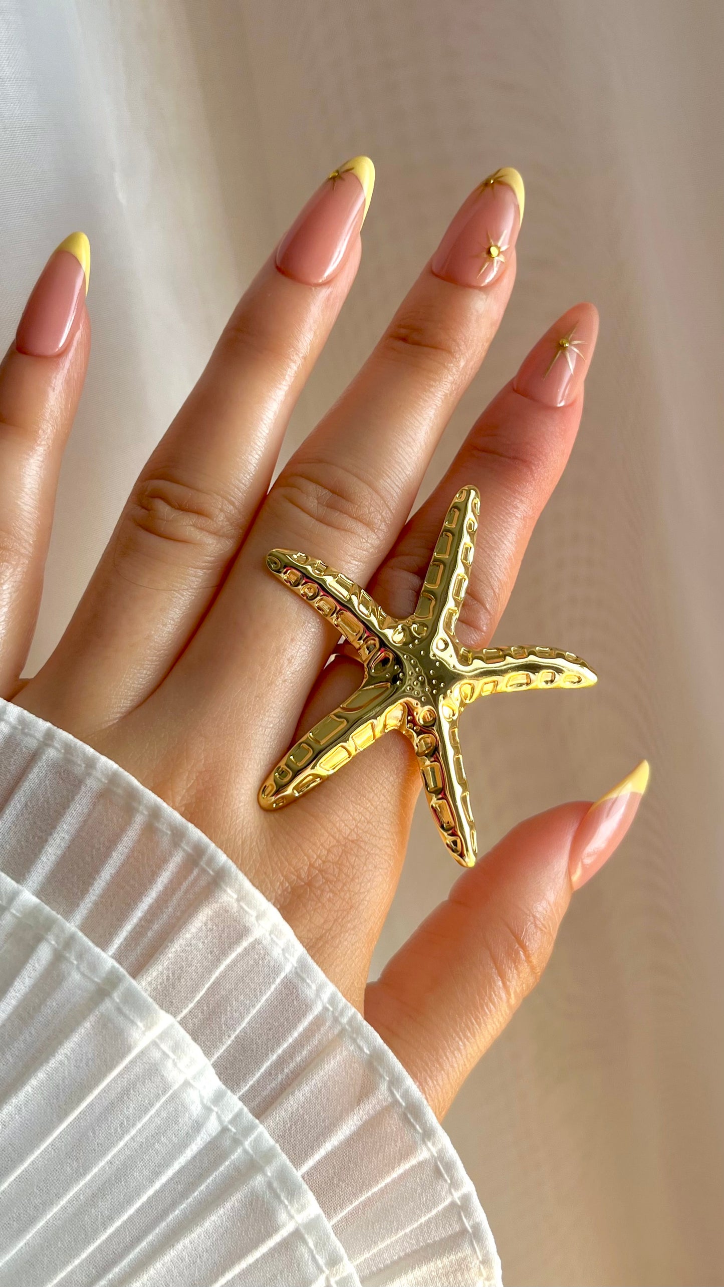 Sea Star Ring - Stainless Steel