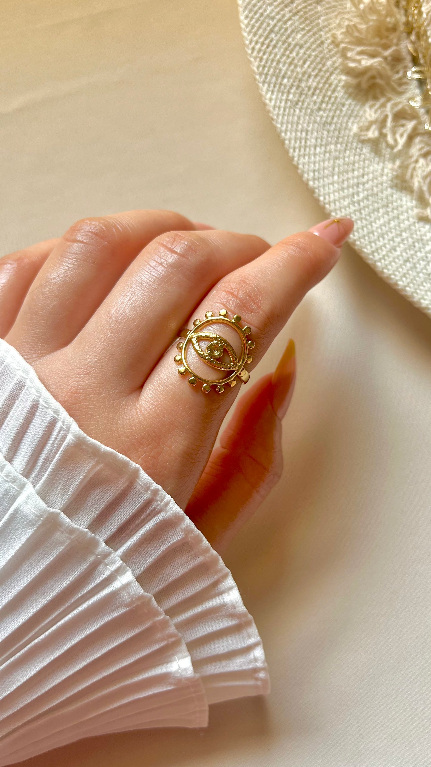 Eye Ring - Stainless Steel