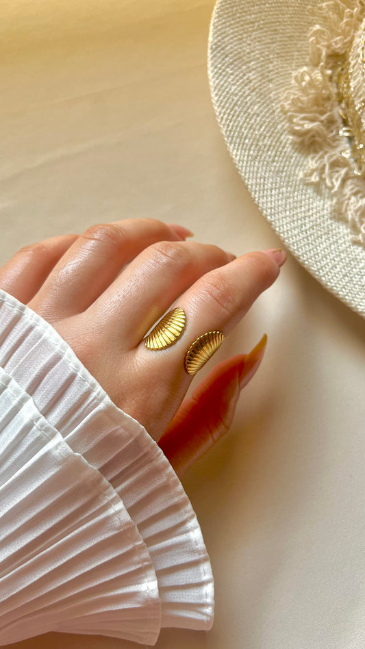 Summer Shell Ring - Stainless Steel