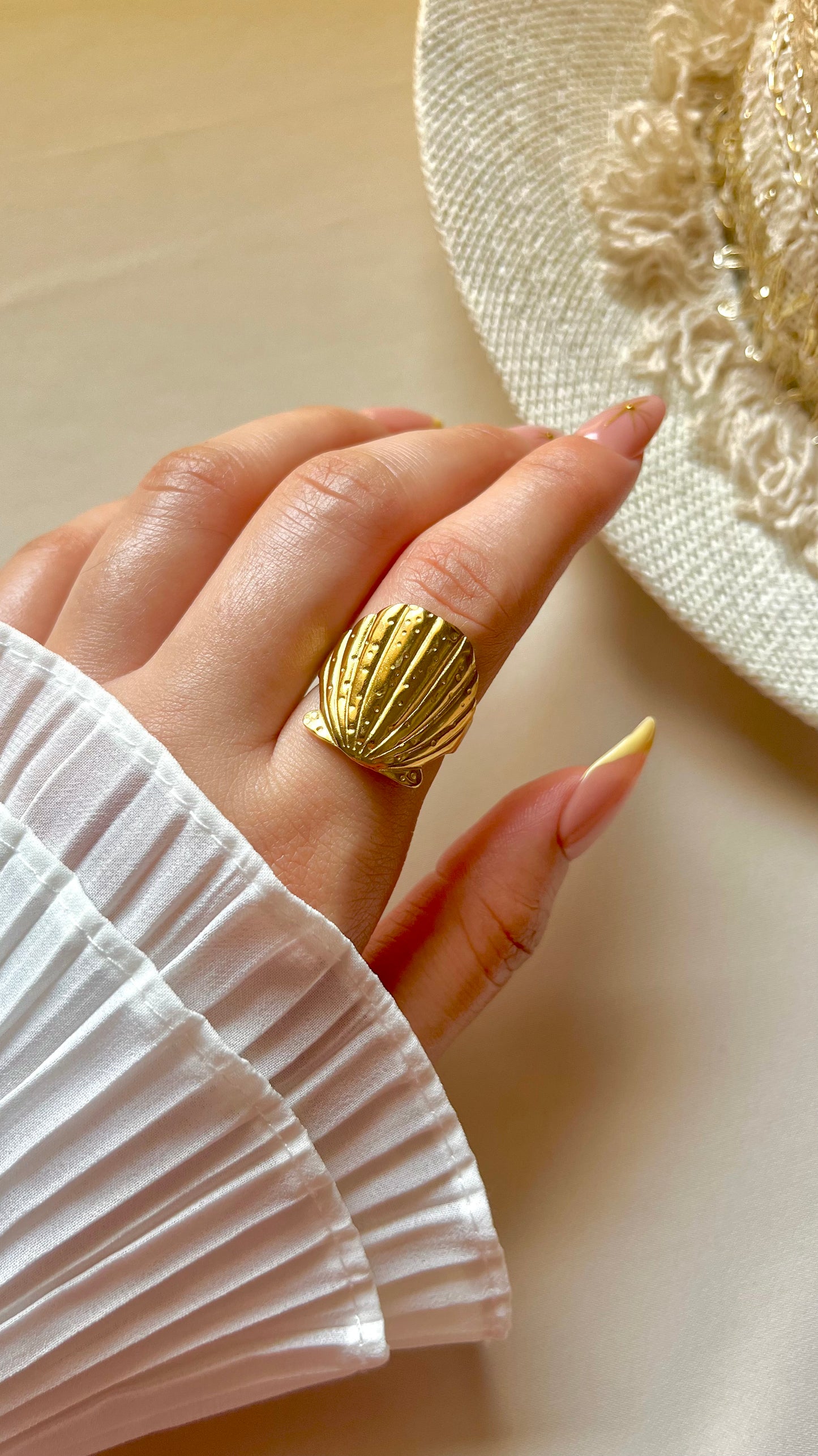 SeaShell Ring - Stainless Steel