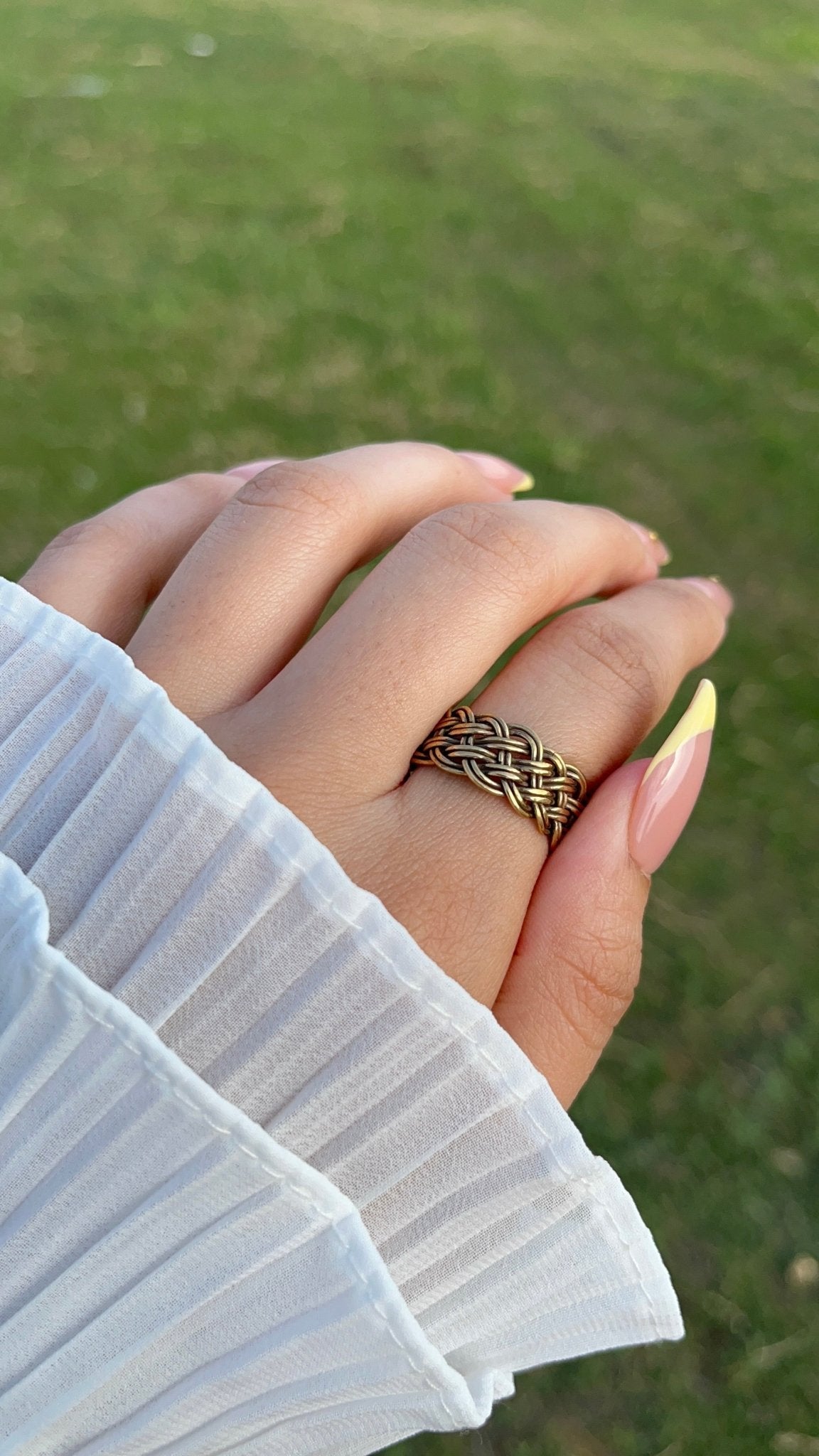 Lina Classic Weave - Copper Set