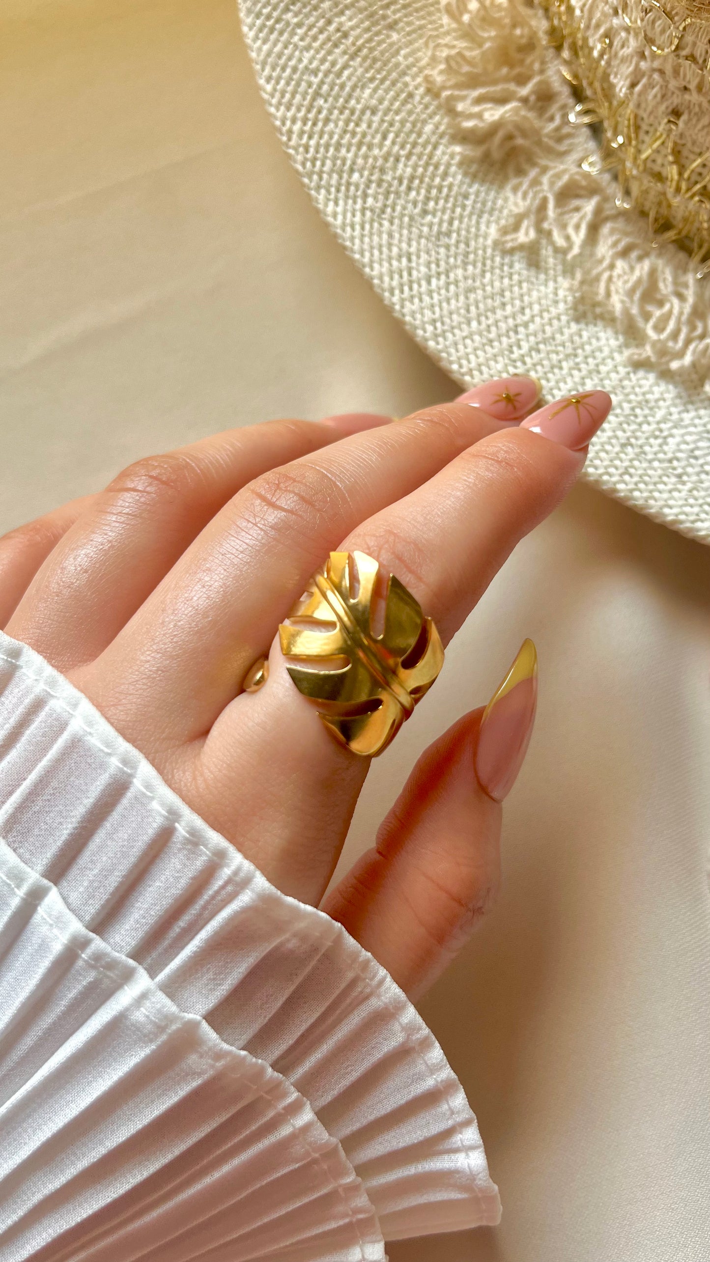 Nadeen Ring - Stainless Steel