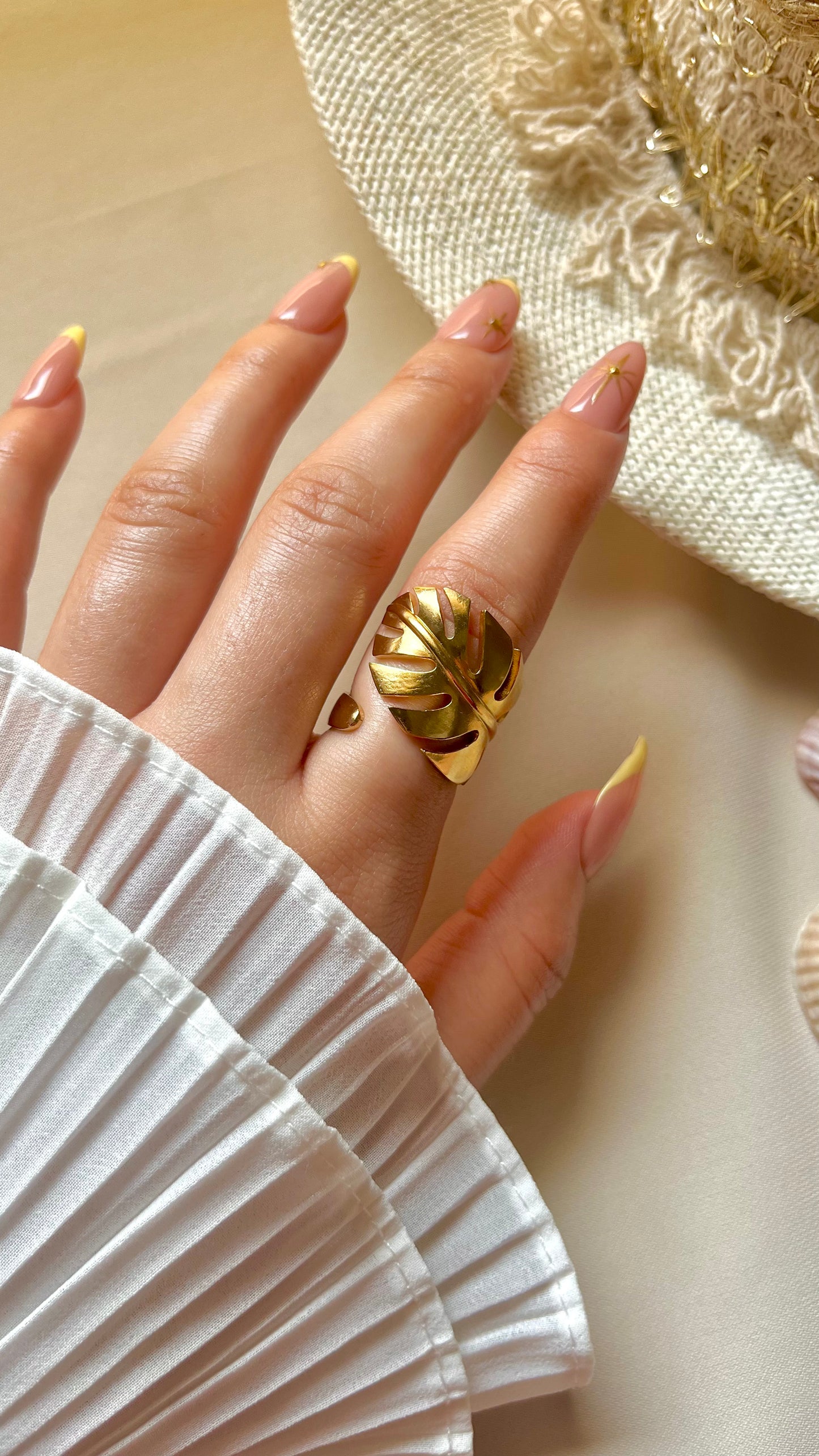 Nadeen Ring - Stainless Steel