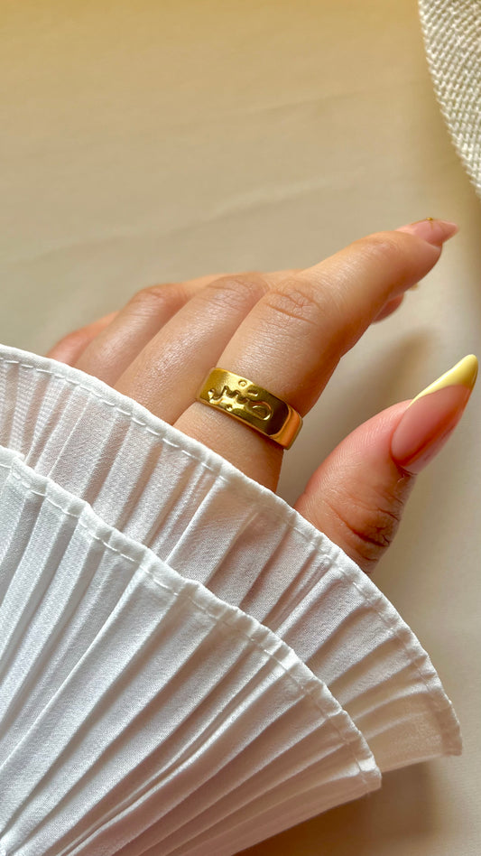 Patience Ring - Stainless Steel