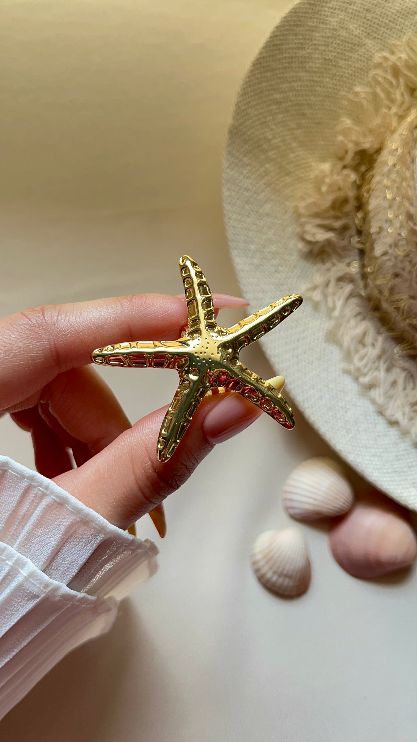 Sea Star Ring - Stainless Steel