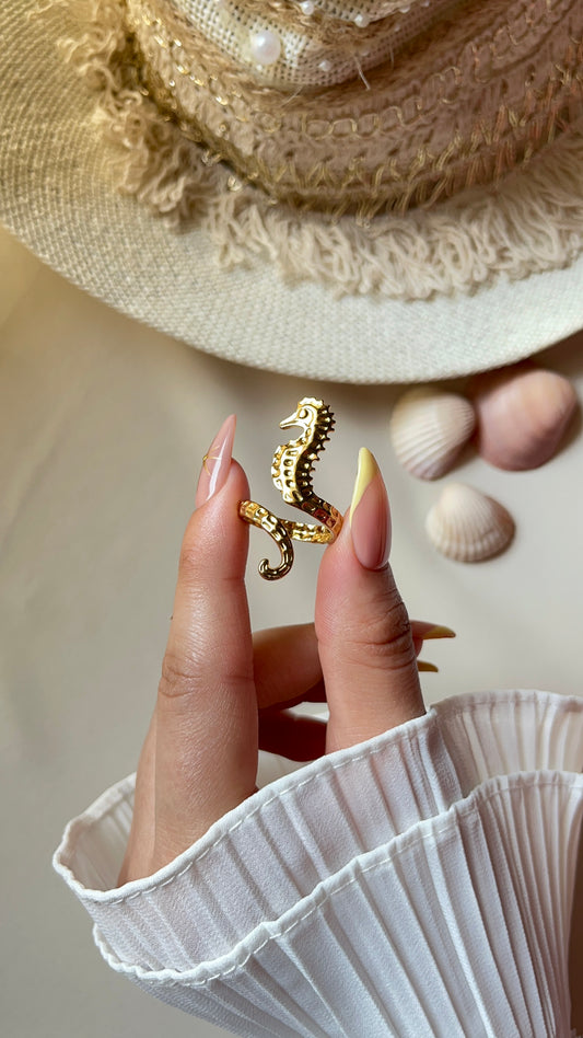 Seahorse Ring - Stainless Steel