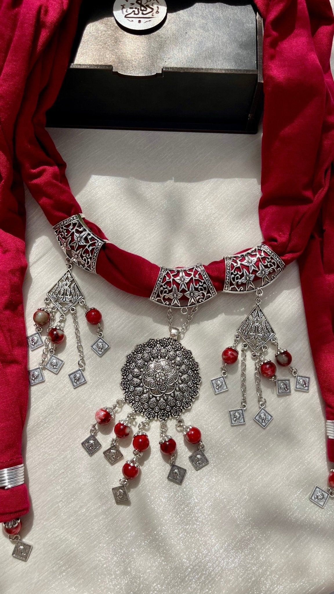 Safa Necklace Scarf - Cotton