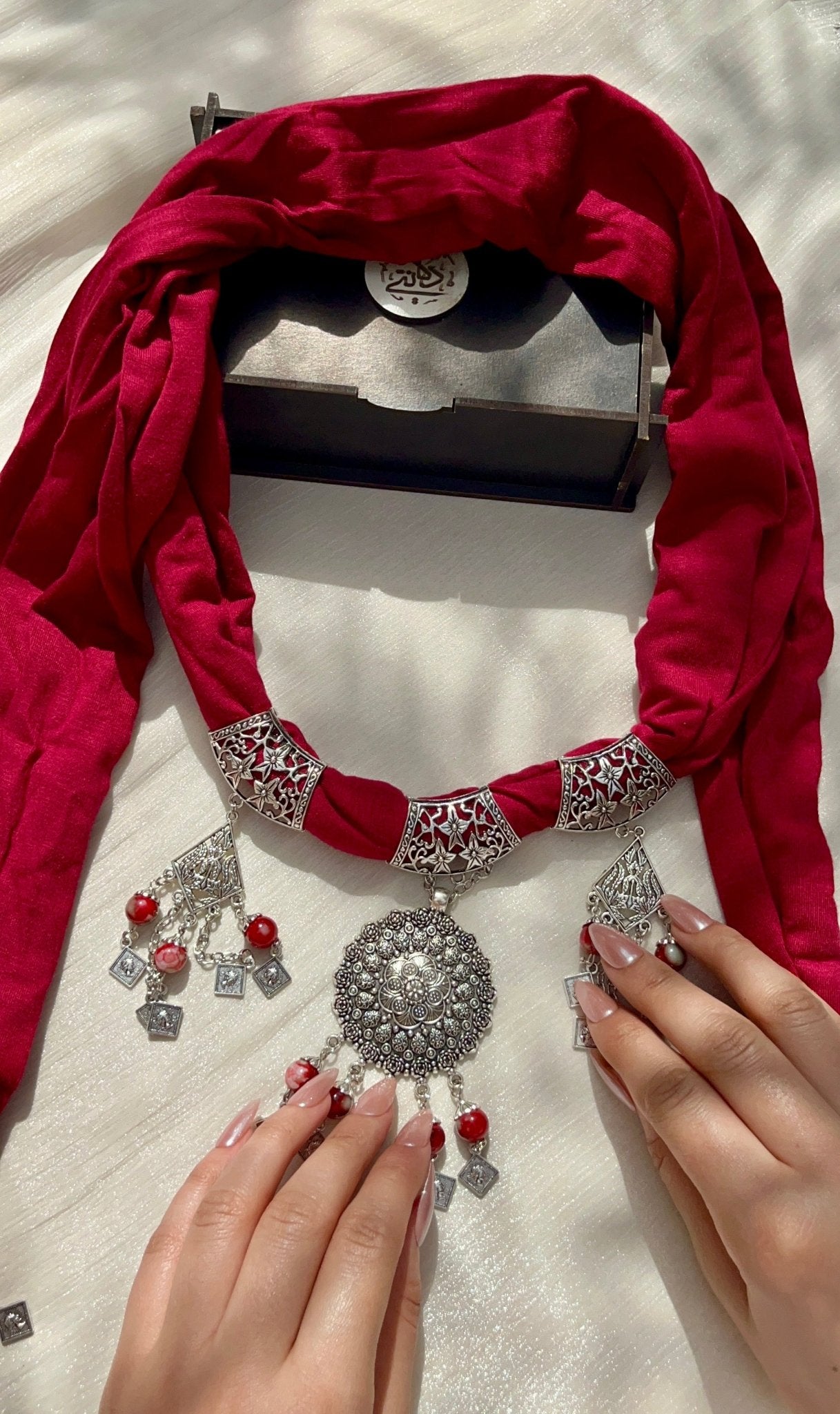 Safa Necklace Scarf - Cotton
