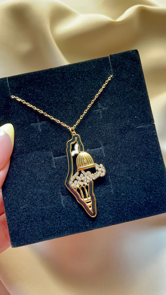 Palestine Heritag Necklace - Stainless Steel