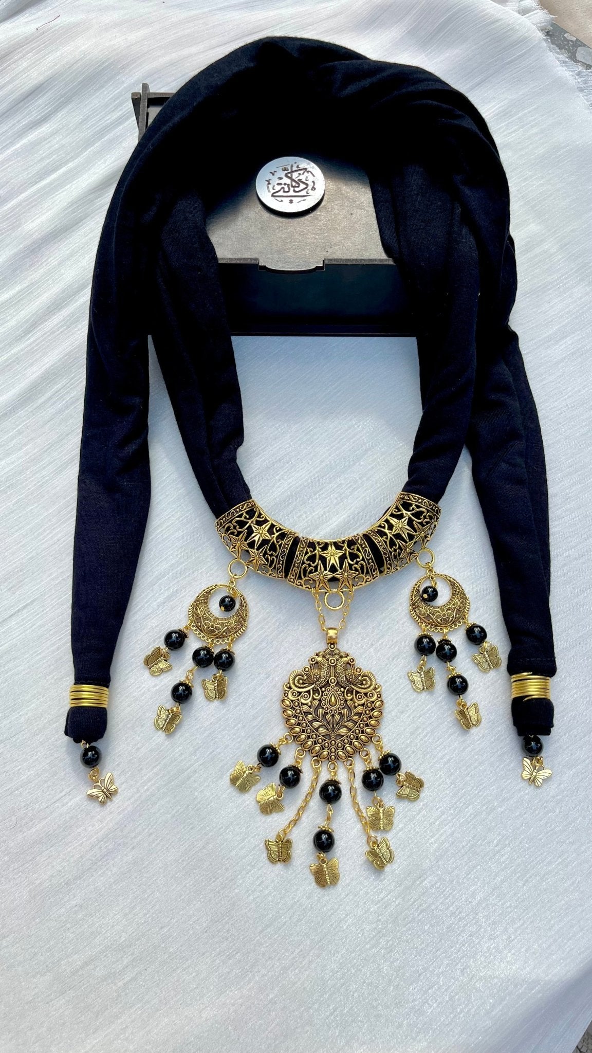 Aseel Necklace Scarf - Cotton