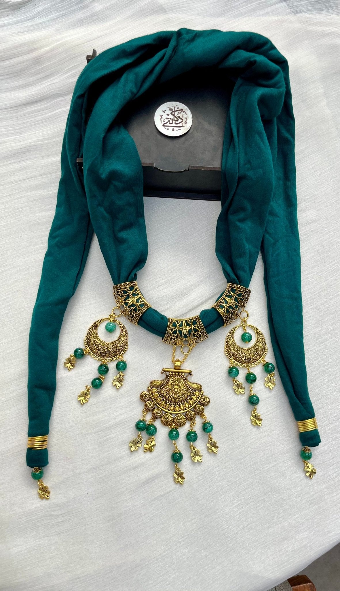 Lamya Necklace Scarf - Cotton