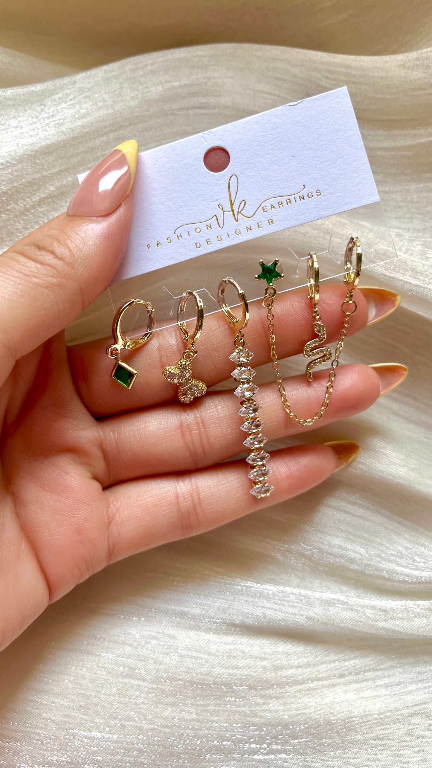 Lamis Earrings - Stainless Steel
