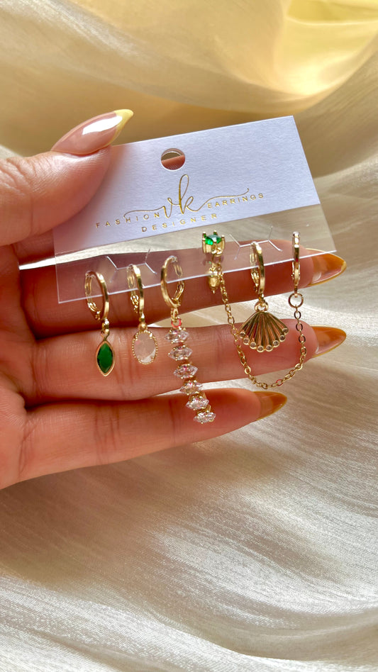 Asmaa Earrings - Stainless Steel