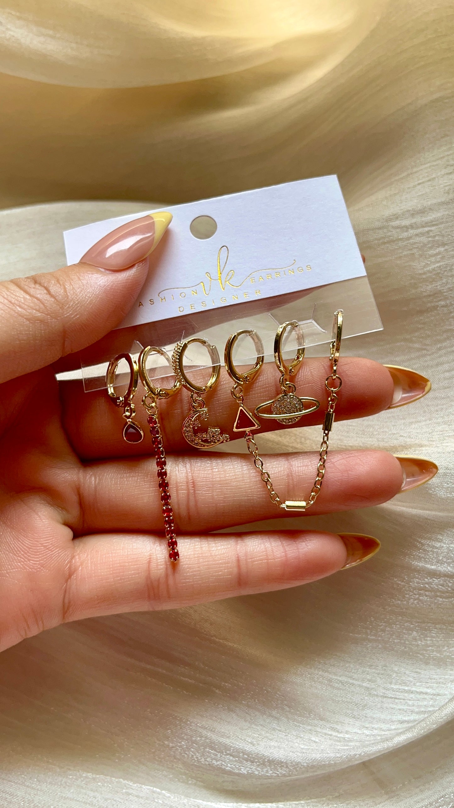 Doaa Earrings - Stainless Steel