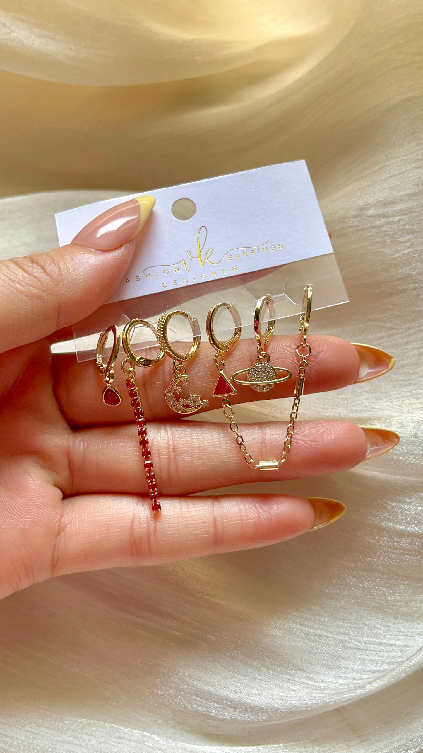 Doaa Earrings - Stainless Steel