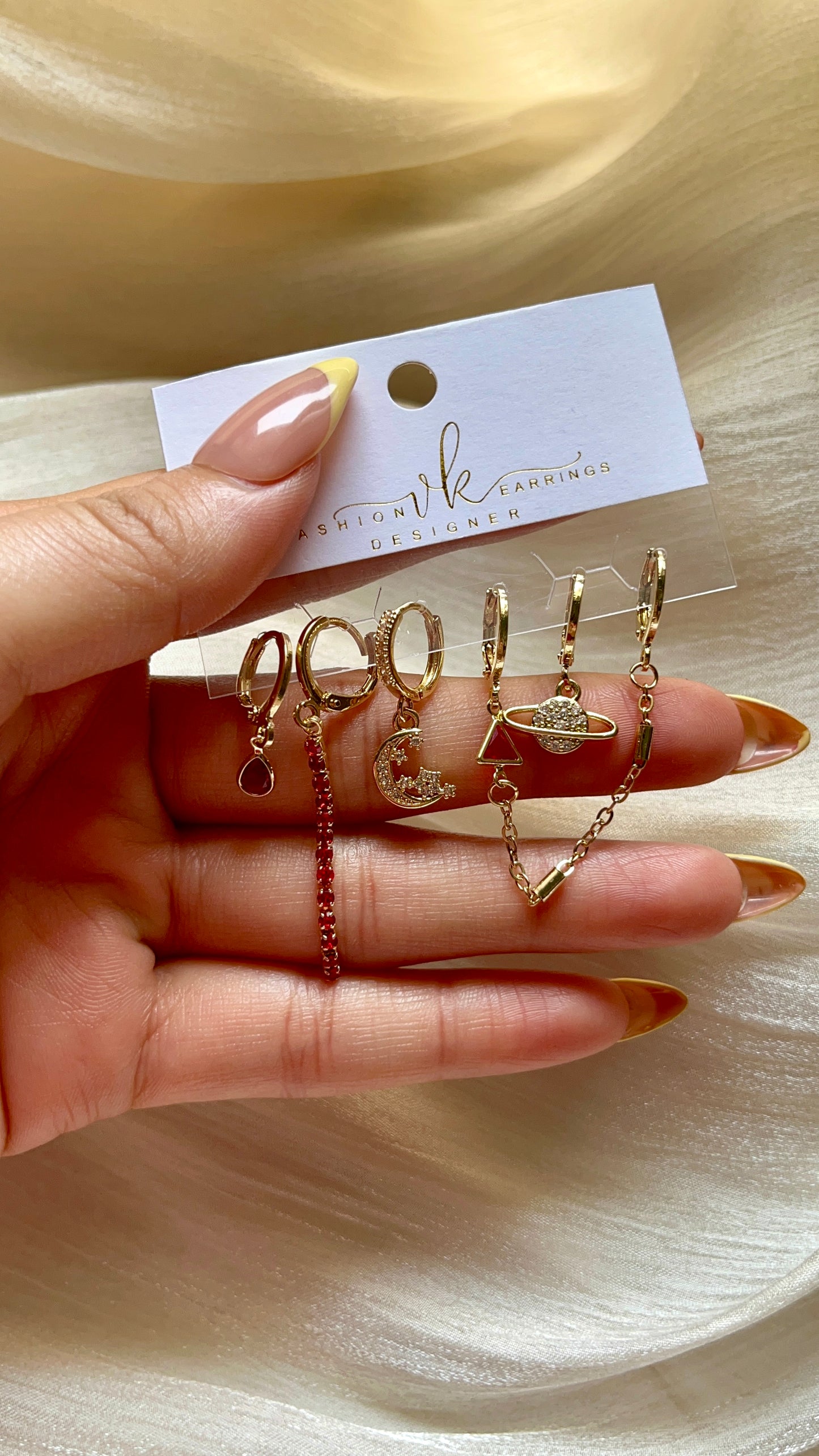 Doaa Earrings - Stainless Steel