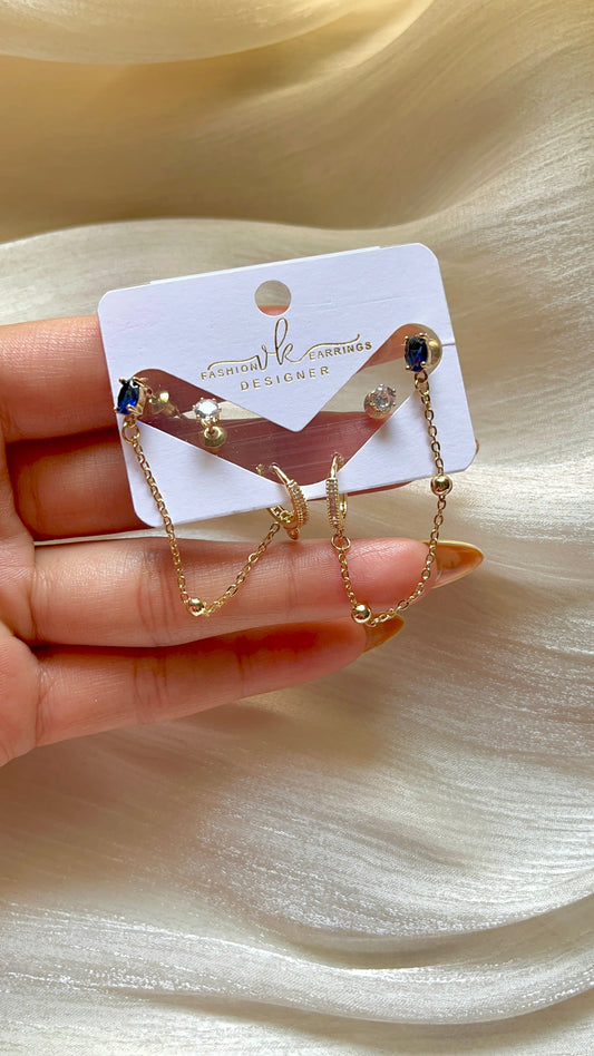 Ola Earrings - Stainless Steel