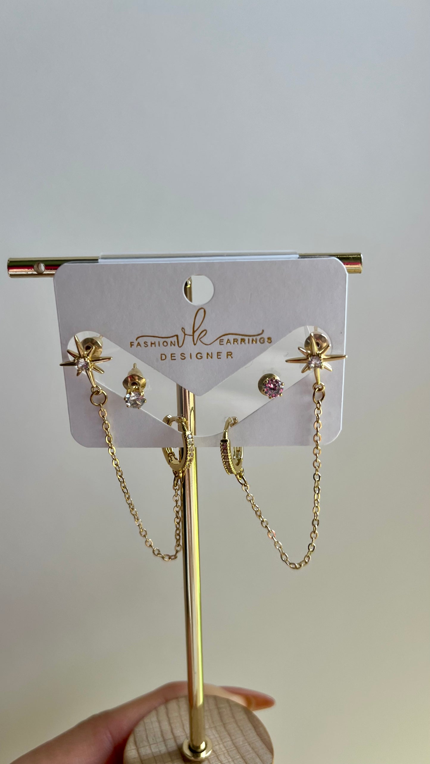 Zina Earrings - Stainless Steel