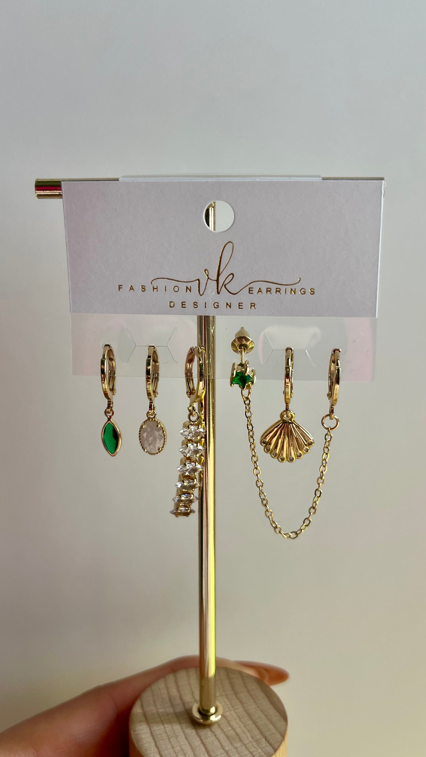 Asmaa Earrings - Stainless Steel