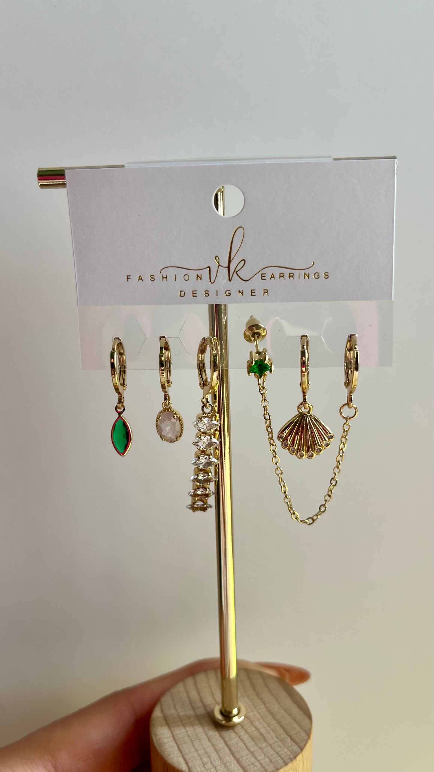 Asmaa Earrings - Stainless Steel