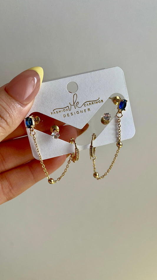 Ola Earrings - Stainless Steel