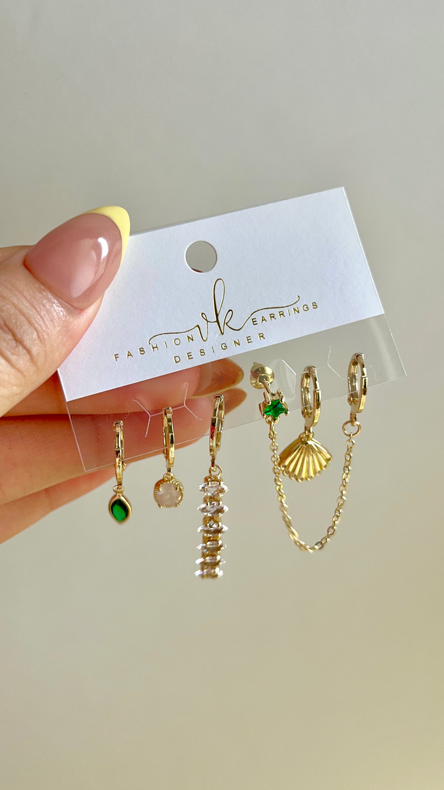 Asmaa Earrings - Stainless Steel